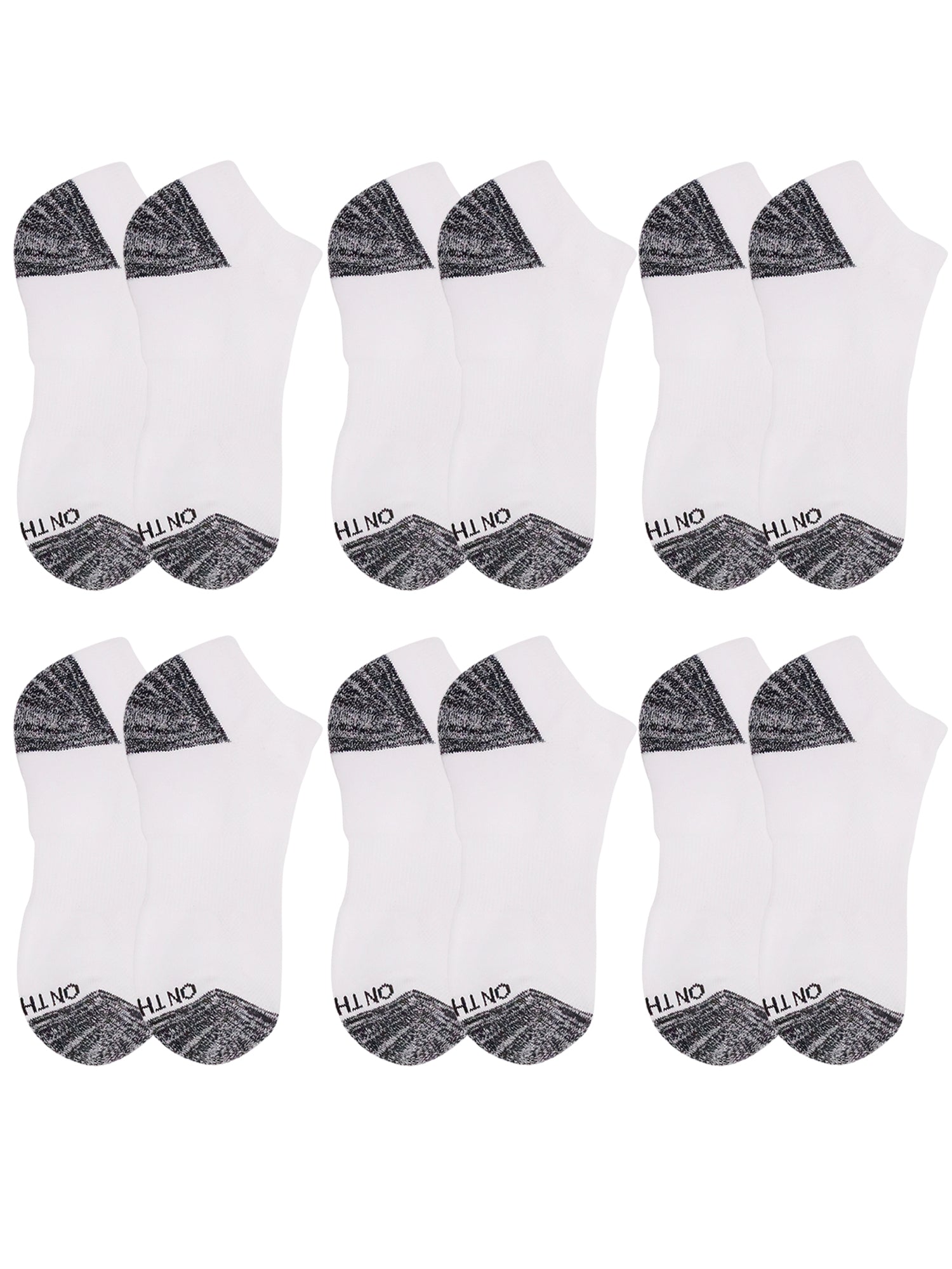 Cushion Fashion Low Cut Socks- Combo (6 Pair Pack)