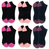Cushion Fashion Low Cut Socks- Combo (6 Pair Pack)