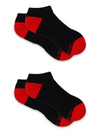 Cushion Fashion Low-Cut Socks- Classic Heel/Toe Design (2 Pair Pack)