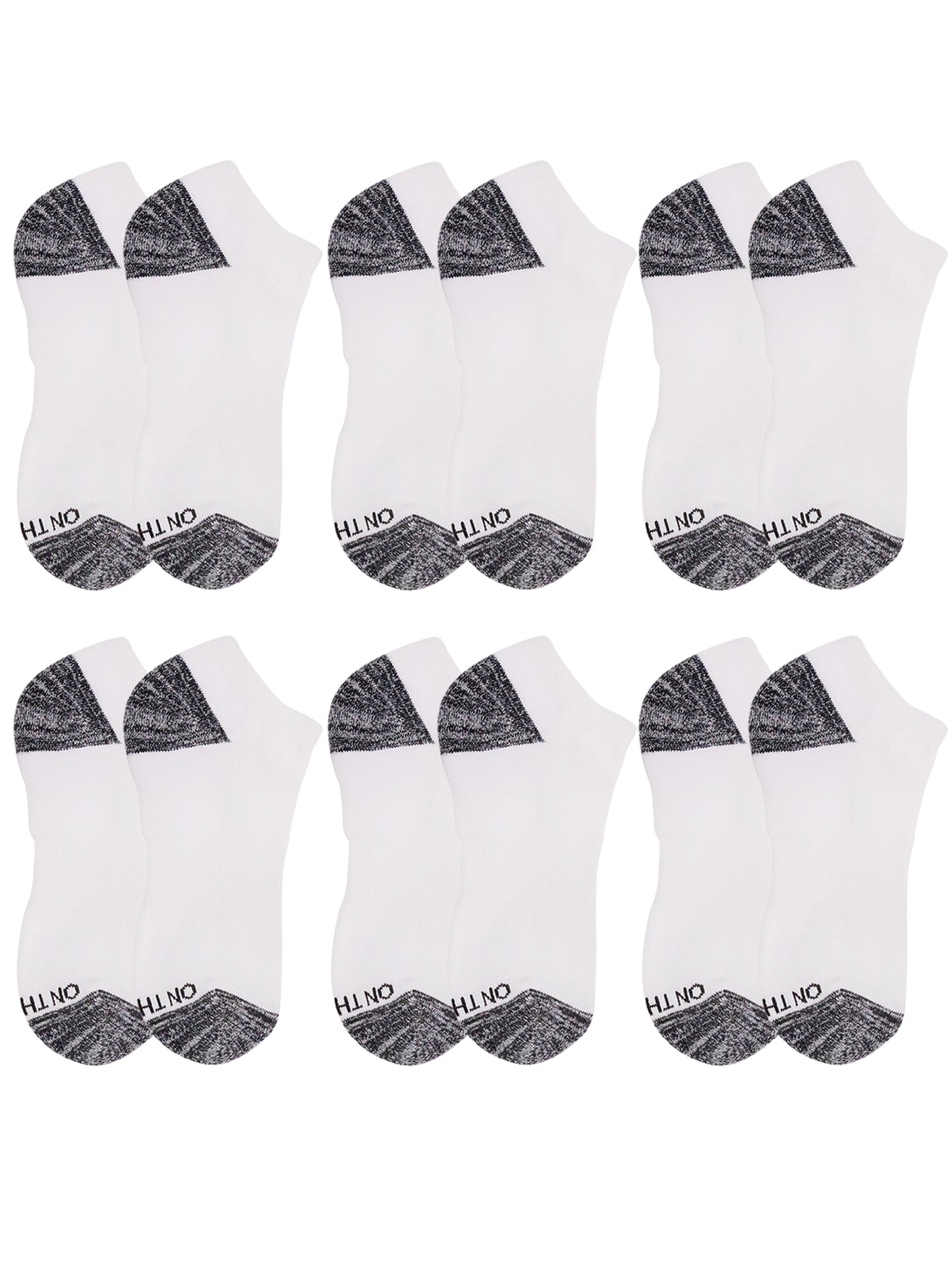 Low Cut Cushion Socks (6 Pair Pack)