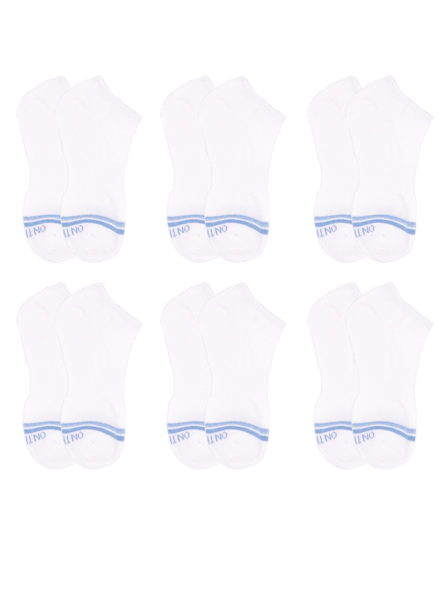 Low Cut Cushion Socks (6 Pair Pack)