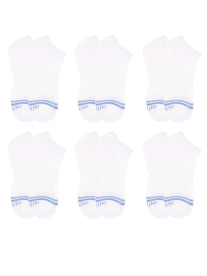 Low Cut Cushion Socks (6 Pair Pack)