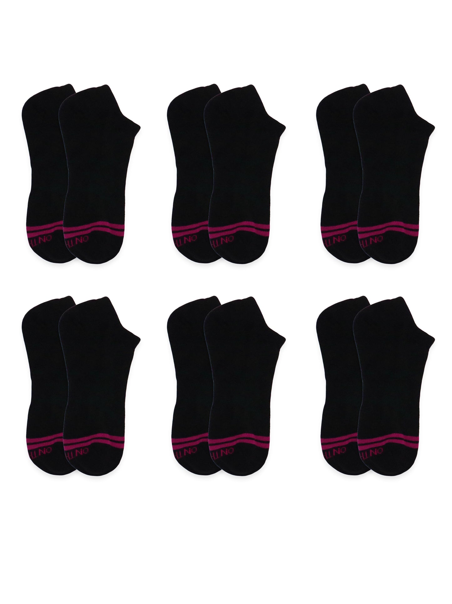 Low Cut Cushion Socks (6 Pair Pack)