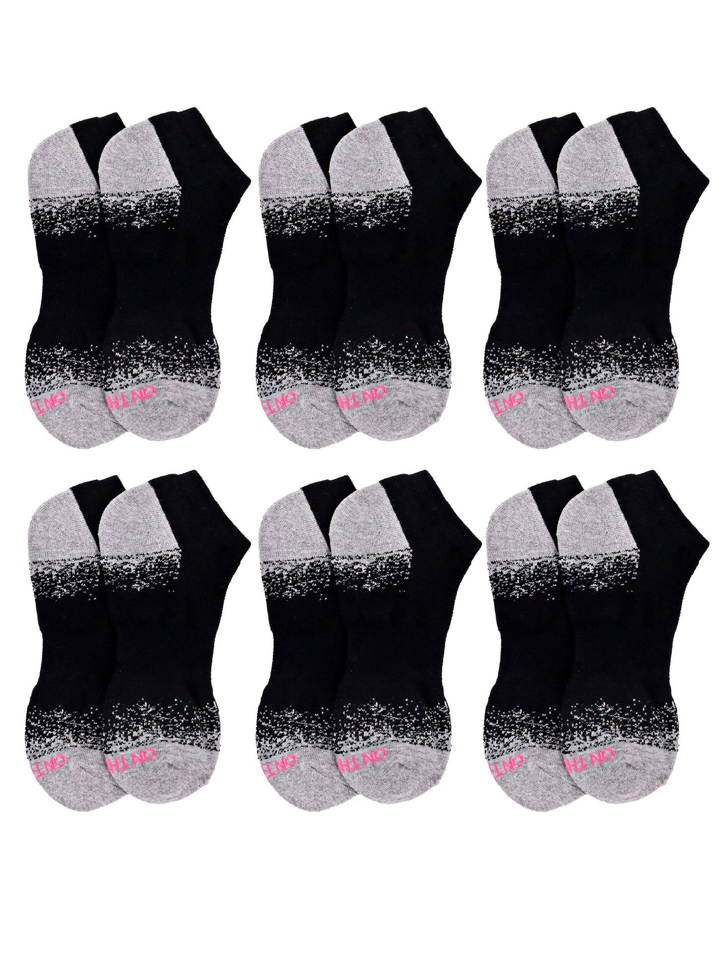 Low Cut Cushion Socks (6 Pair Pack)