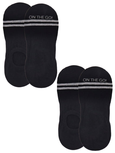 Men's Invisible Socks (2 Pair Pack)