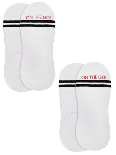 Men's Invisible Socks (2 Pair Pack)