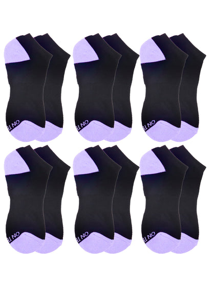 Low Cut Cushion Socks (6 Pair Pack)