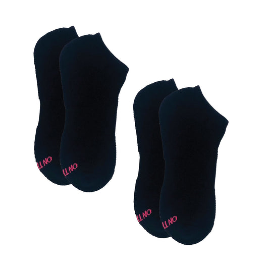 Low Cut Cushion Socks (2 Pair Pack)
