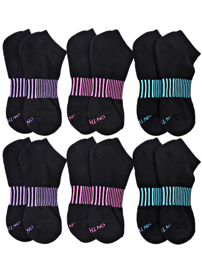 Low Cut Cushion Socks (6 Pair Pack)