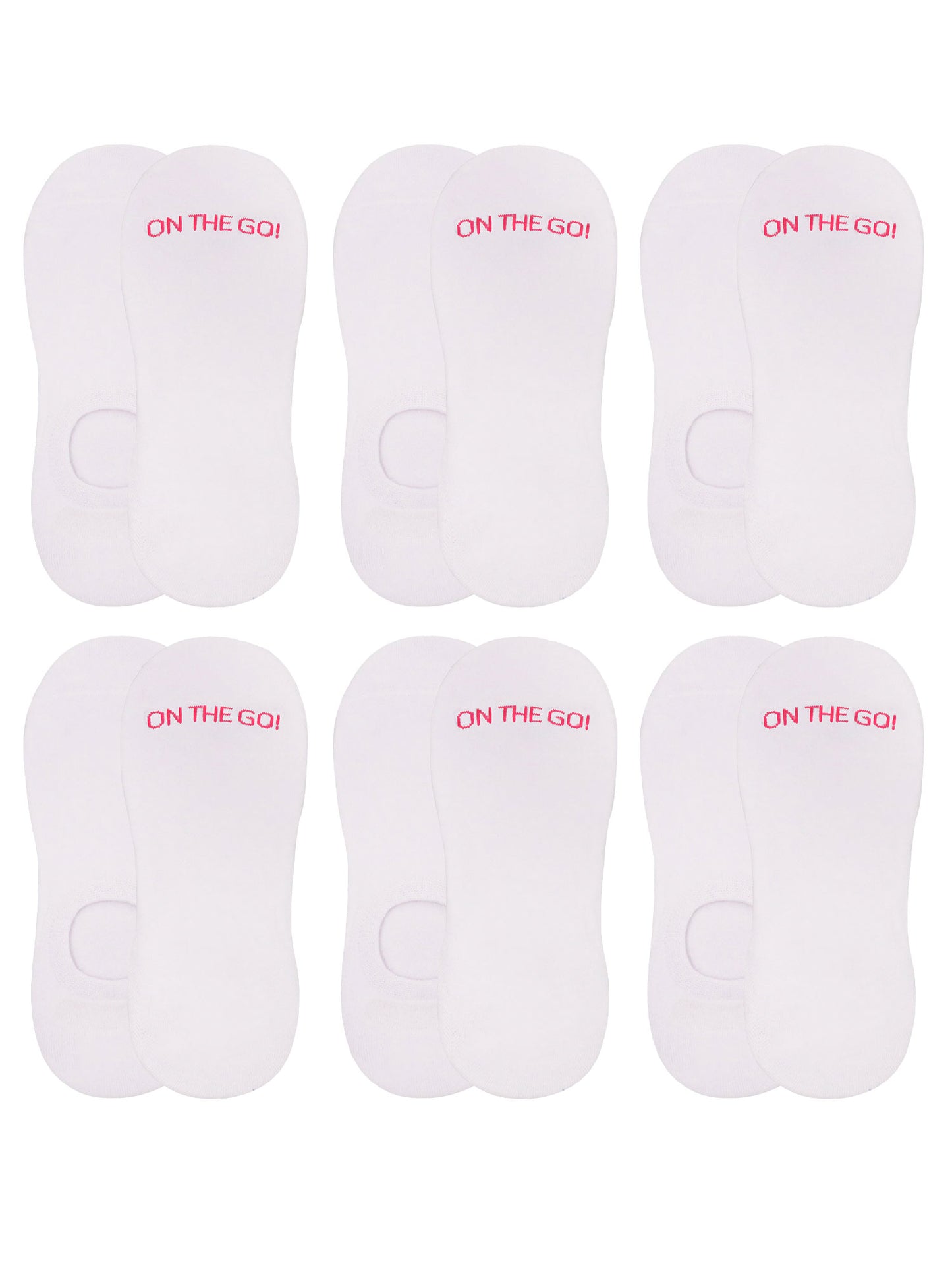 Invisible Socks (6 Pair Pack)