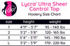 Lycra® Ultra Sheer Control Top Hosiery