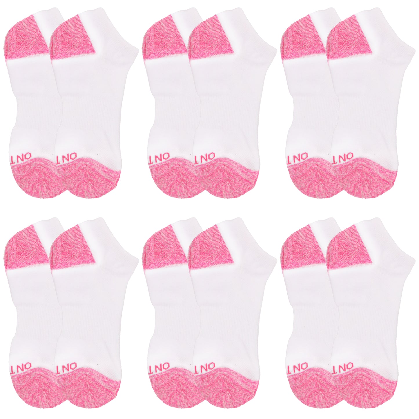 Low Cut Cushion Socks (6 Pair Pack)