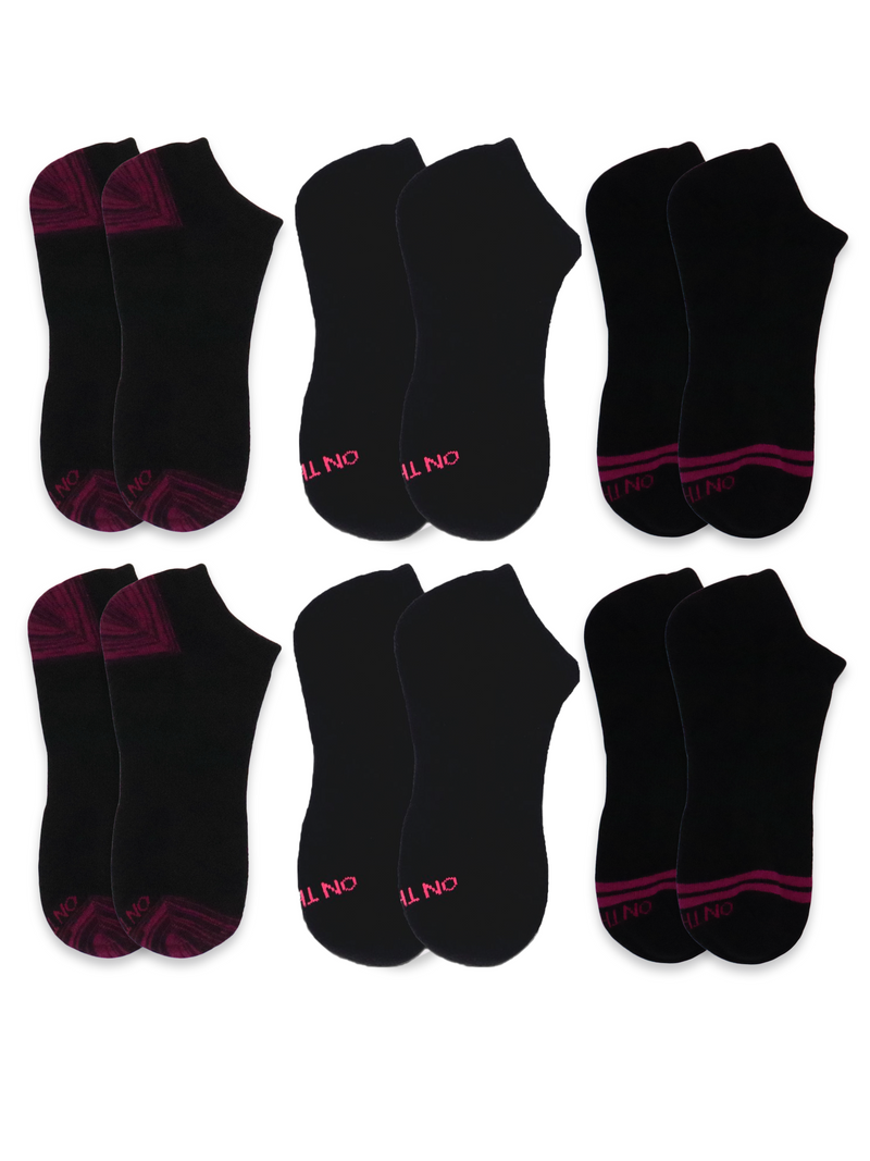 Performance Fashion Low-Cut Socks - Combo (6 Pair Pack)