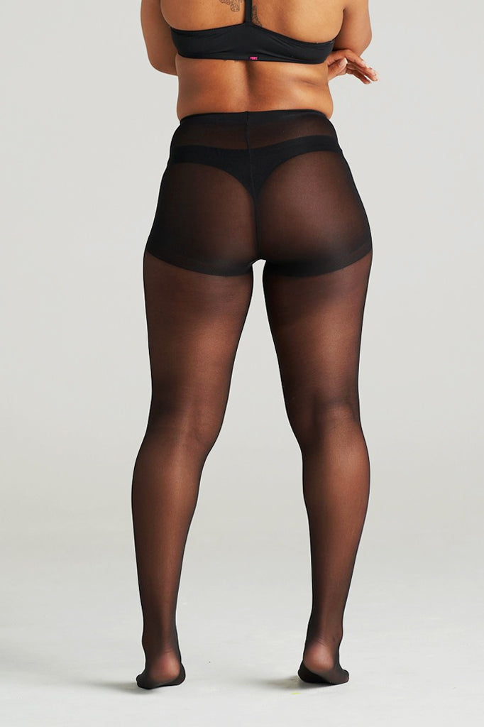 On The Go's Day Sheer Black pantyhose - Hosiery for Women