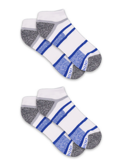 Men's Cushion Low-Cut Socks (2 Pair Pack)