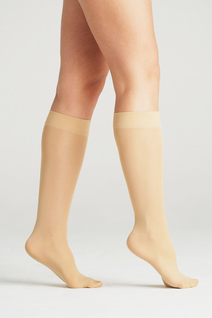 Silkies Microfiber Trouser Socks 2 Pack Knee Socks Womens Legwear   Silkiescom