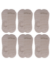 Invisible Fashion Socks Combo (6 Pair Pack)