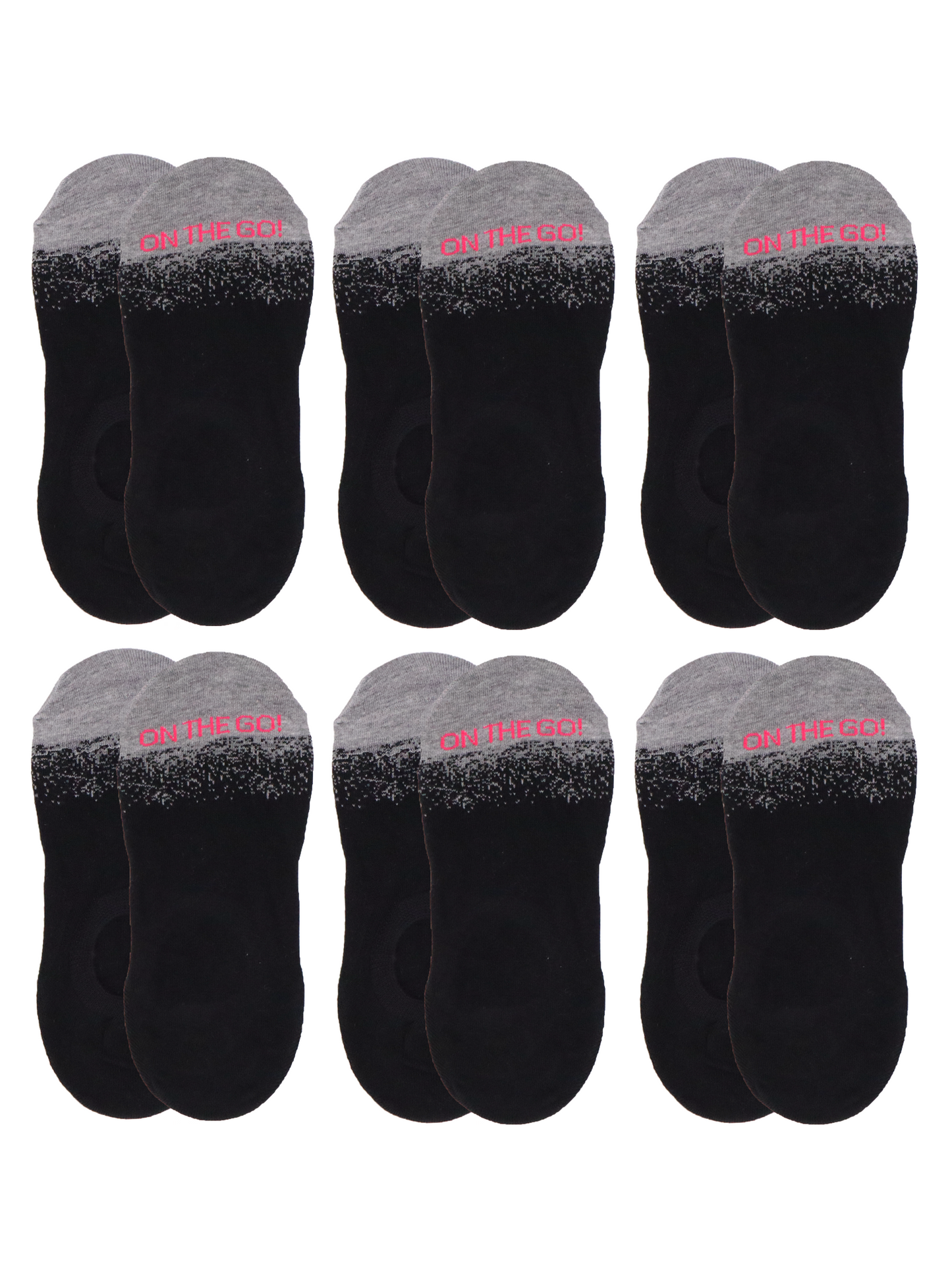 Invisible Socks (6 Pair Pack)