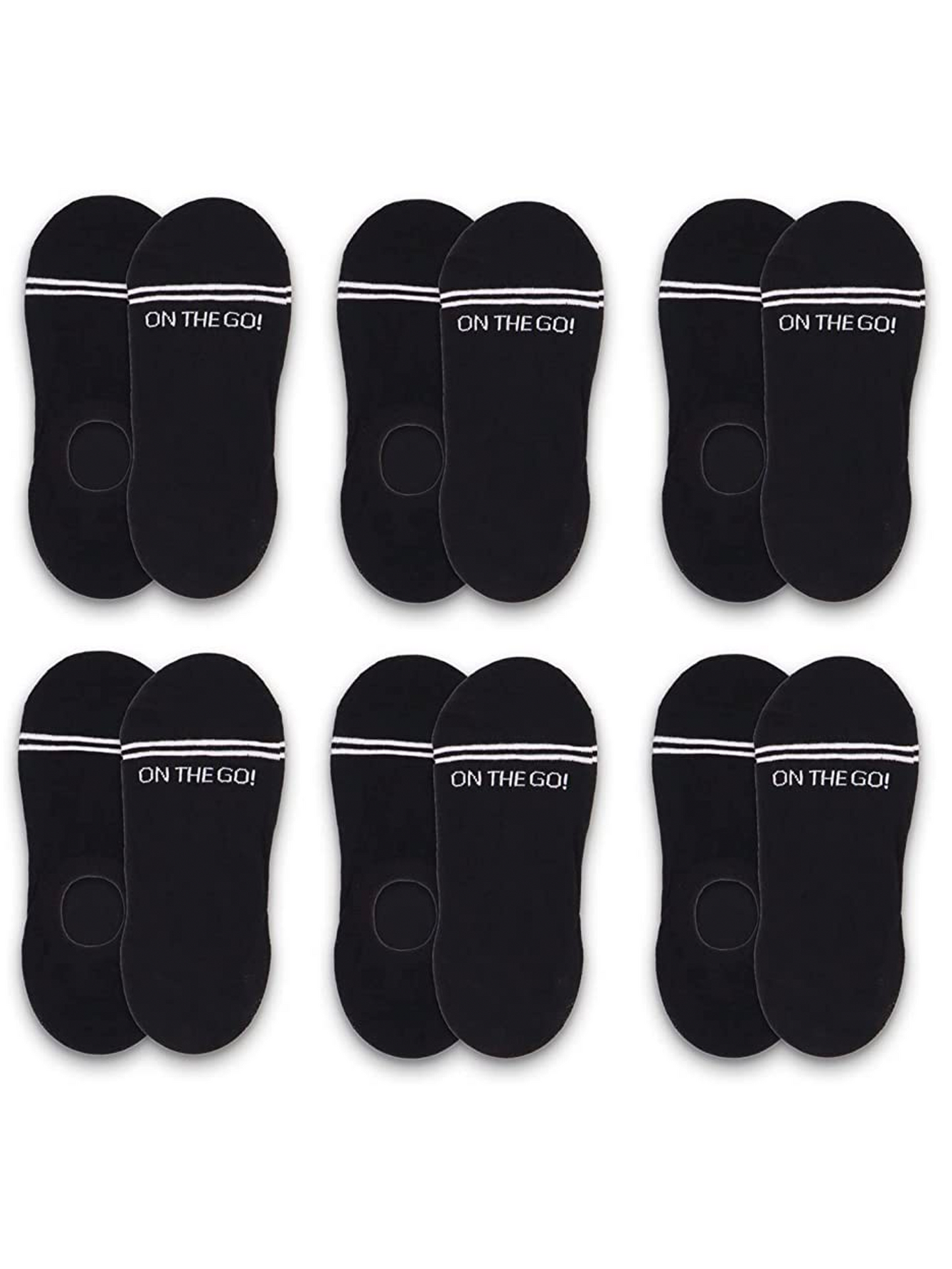 Invisible Socks (6 Pair Pack)