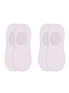 white invisible socks for women
