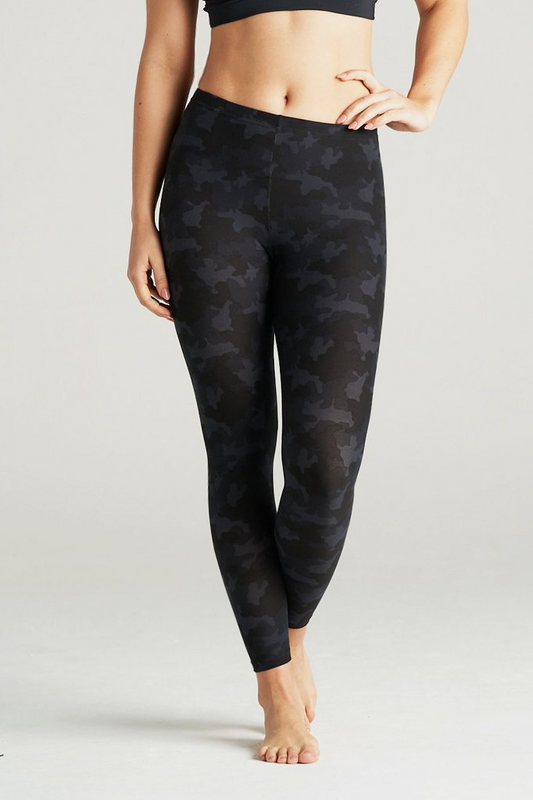 black camo leggings