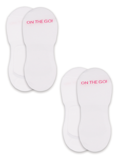 women athletic invisible socks white